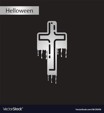 Black and white style icon cross the blood vector image