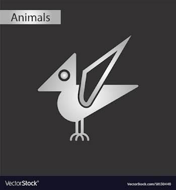 Black and white style icon dinosaur vector image