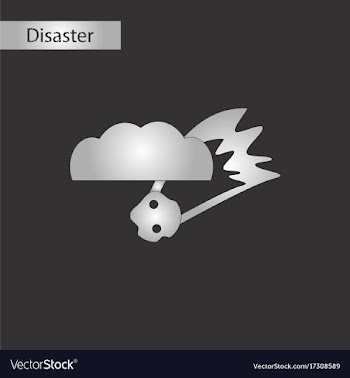 Black and white style icon falling meteorite vector image