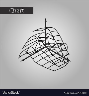 Black and white style icon financial schedule vector image