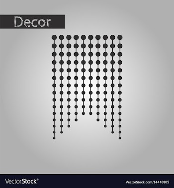 Black and white style icon garland vector image
