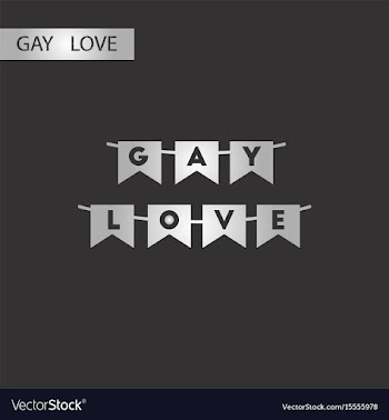 Black and white style icon gay love garland vector image