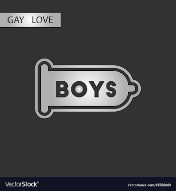 Black and white style icon gays condom vector image