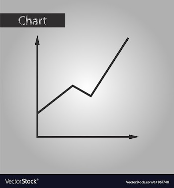 Black and white style icon growing schedule vector image
