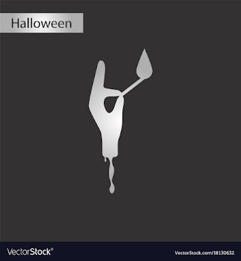 Black and white style icon halloween zombie arm vector image