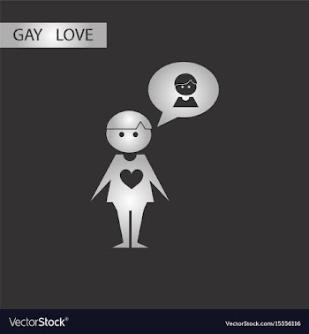 Black and white style icon homosexual lovers vector image