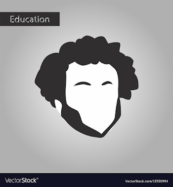 Black and white style icon man vector image