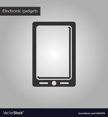 Black and white style icon mobile phone vector image
