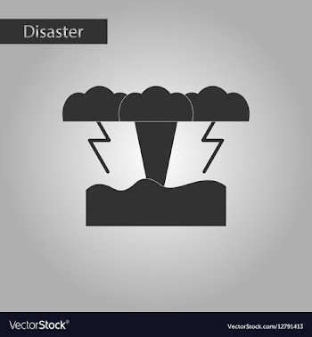 Black and white style icon nature tsunami vector image