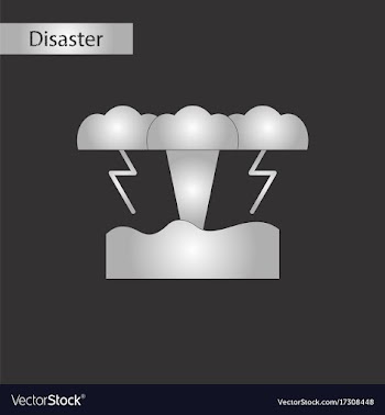 Black and white style icon nature tsunami vector image