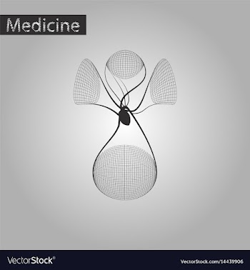 Black and white style icon of circulatory system vector image