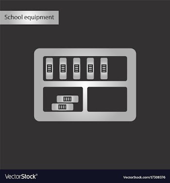 Black and white style icon of folder shelf vector image