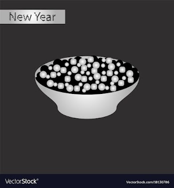 Black and white style icon of salad plate vector image