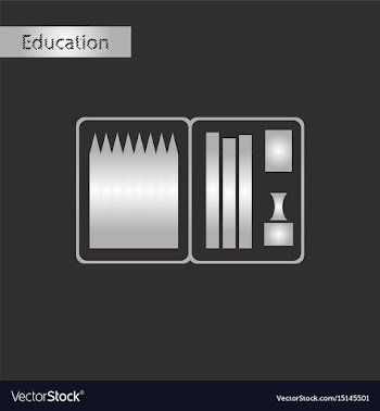 Black and white style icon pencil box pencil pen vector image