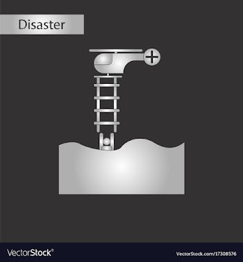 Black and white style icon people in water vector image