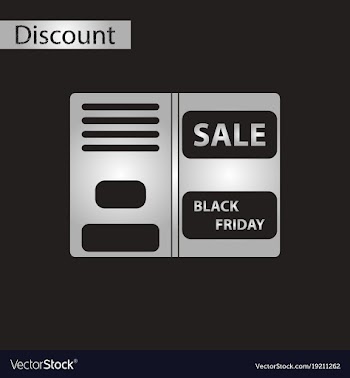 Black and white style icon sale booklet vector image