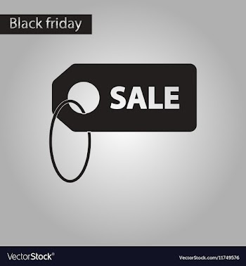 Black and white style icon sale vector image