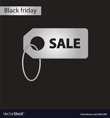 Black and white style icon sale vector image