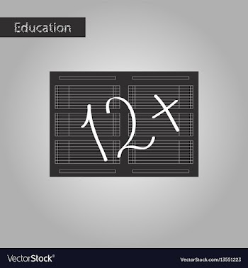 Black and white style icon school diary mark vector image