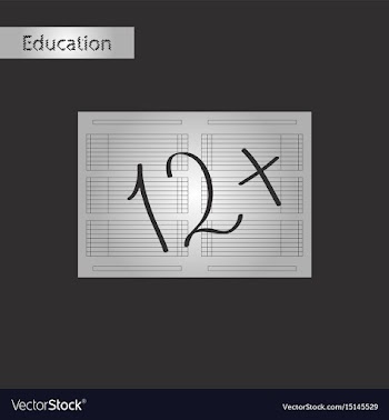 Black and white style icon school diary mark vector image