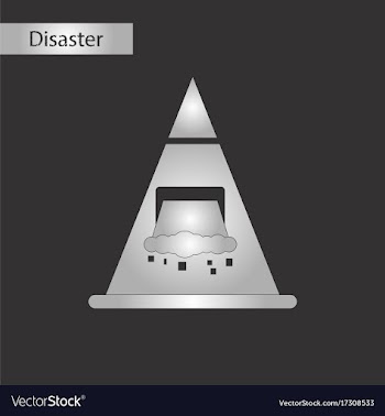 Black and white style icon snow avalanche vector image