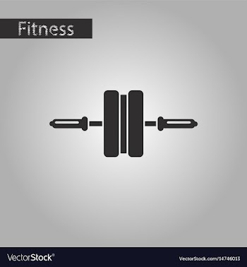 Black and white style icon sports simulator vector image