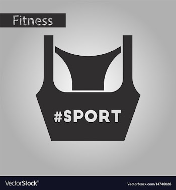 Black and white style icon sports top vector image