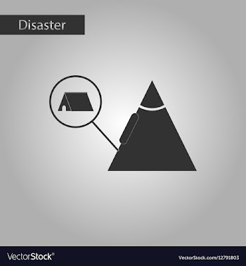 Black and white style icon tent tourists snow vector image