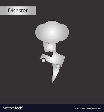 Black and white style icon tornado car vector image