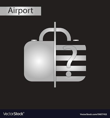 Black and white style icon x-ray baggage vector image