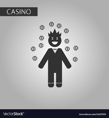 Black and white style man player vector image