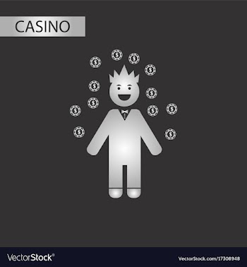 Black and white style man player vector image