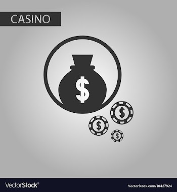 Black and white style money bag vector image