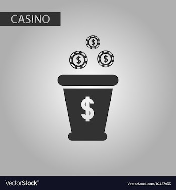 Black and white style money bag vector image