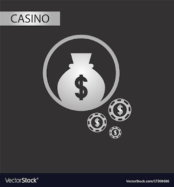 Black and white style money bag vector image