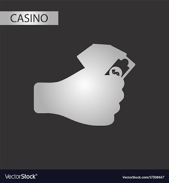 Black and white style money in hand vector image
