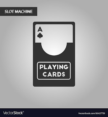 Black and white style playing cards vector image