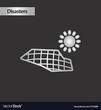 Black and white style solar panels vector image