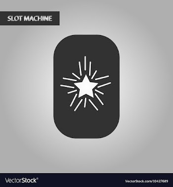 Black and white style star shines vector image