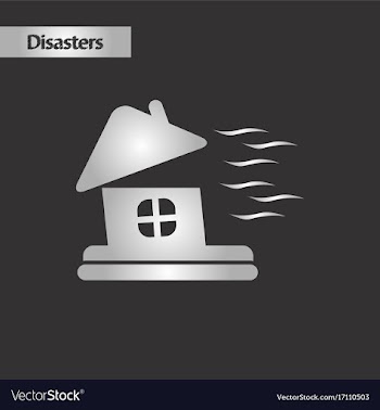 Black and white style storm the house vector image