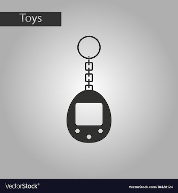 Black and white style toy retro electric vector image