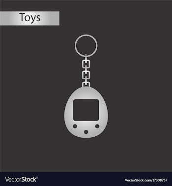 Black and white style toy retro electric vector image