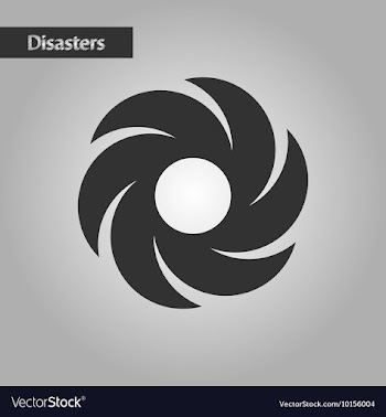 Black and white style weather vane vector image