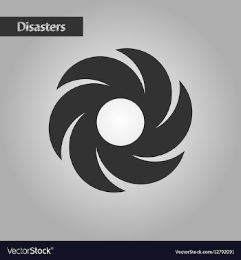 Black and white style weather vane vector image