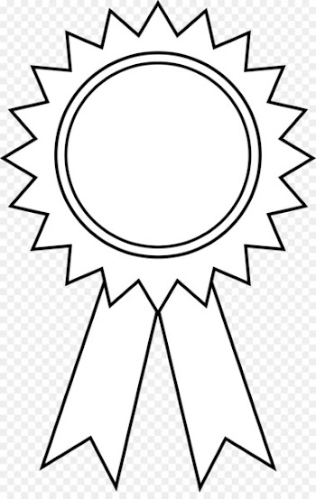 Black and white Sun Line art Clip art - Blank Badge Cliparts 