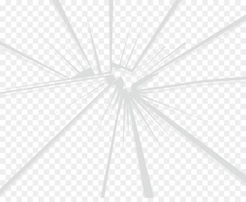 Black and white Symmetry Line Structure Pattern - Vector Shot Transparent Glass Burst Punch 