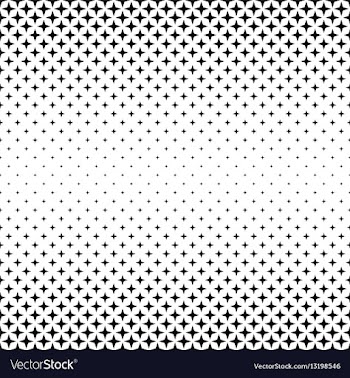 Black and white thorn pattern design background vector image