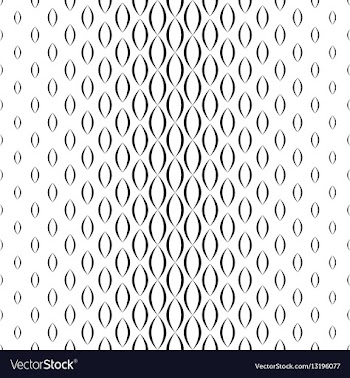 Black and white vertical curved shape pattern vector image
