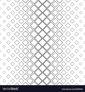 Black and white vertical square pattern vector image