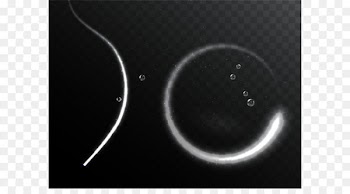 Black and white Wallpaper - Flow line luminescence vector 